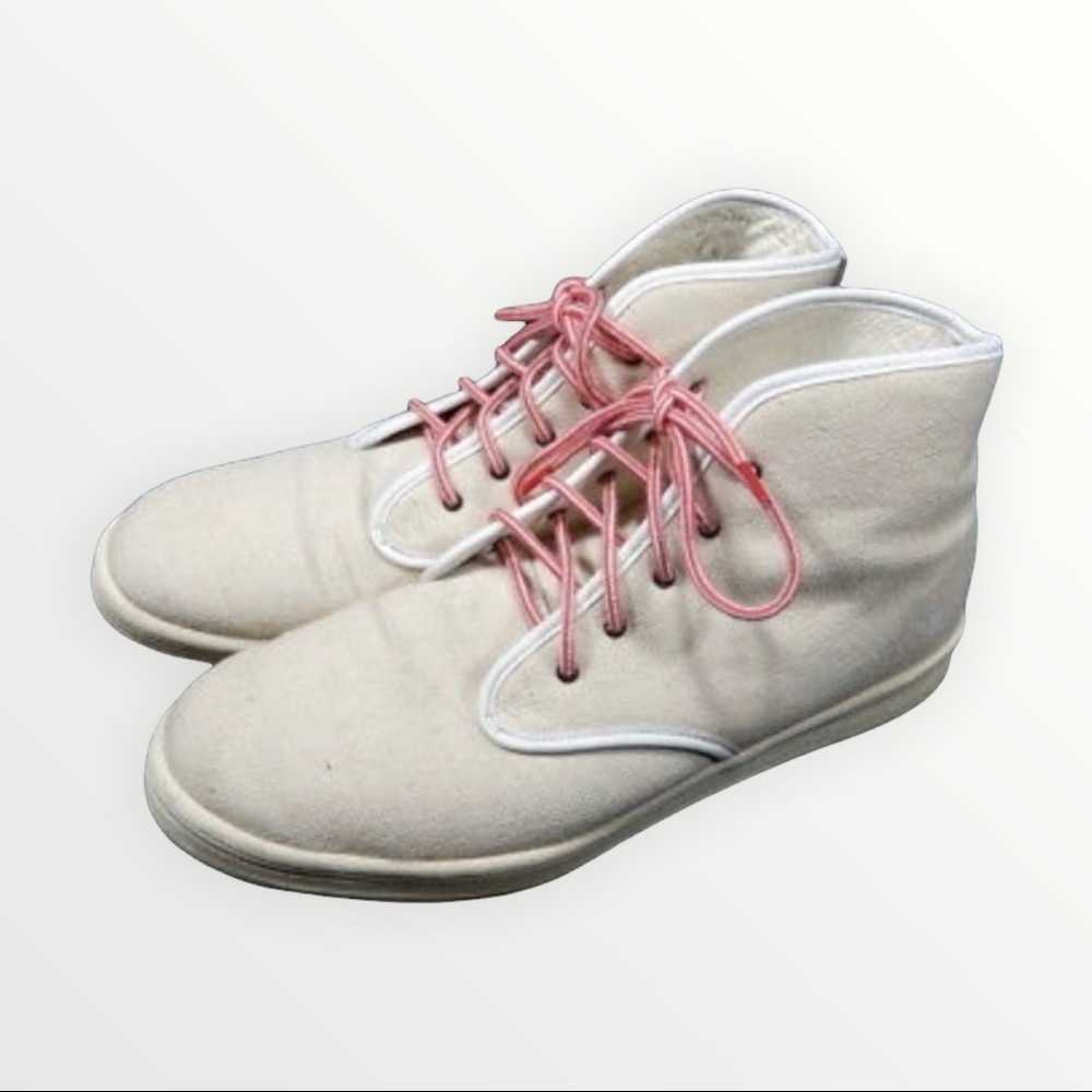 Adidas Originals Ransom Canvas High Tops. Tan Beige Men Size 9.5